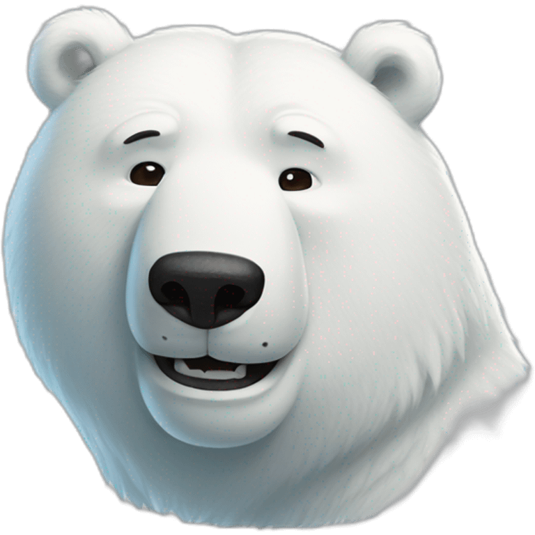 icebear from we bare bears emoji