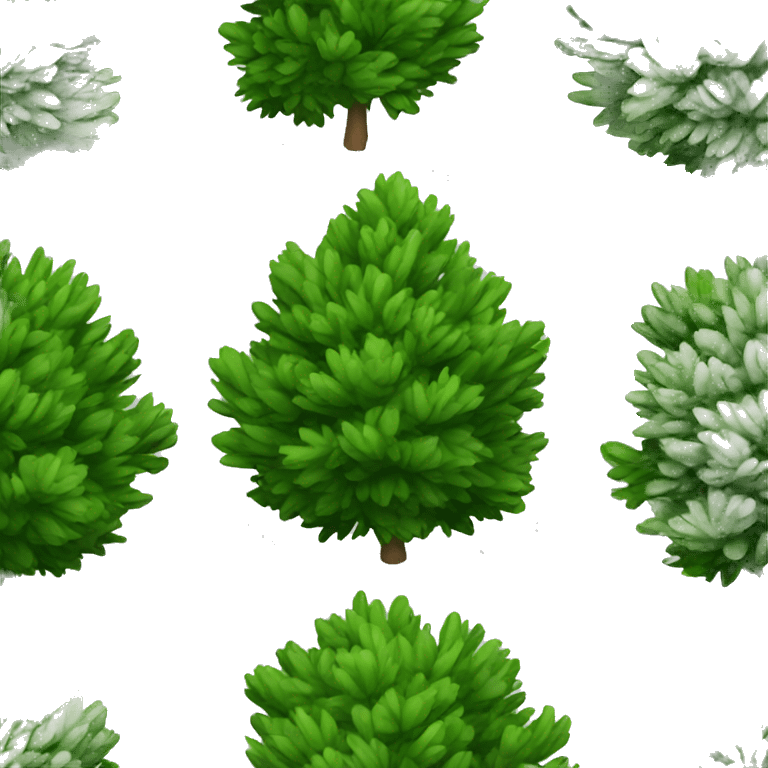 thuja bush emoji