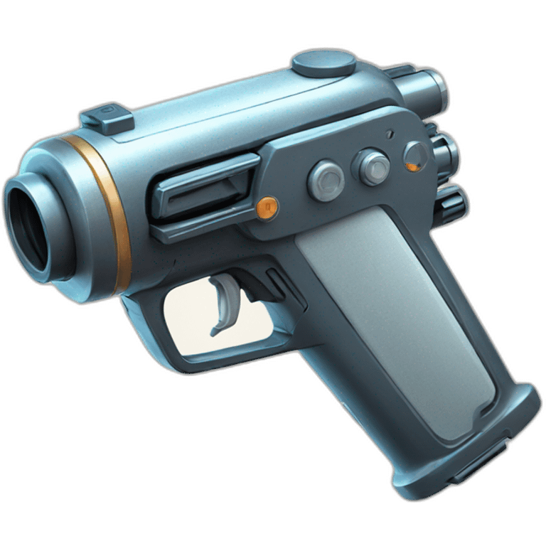 futuristic pistol vacuum emoji