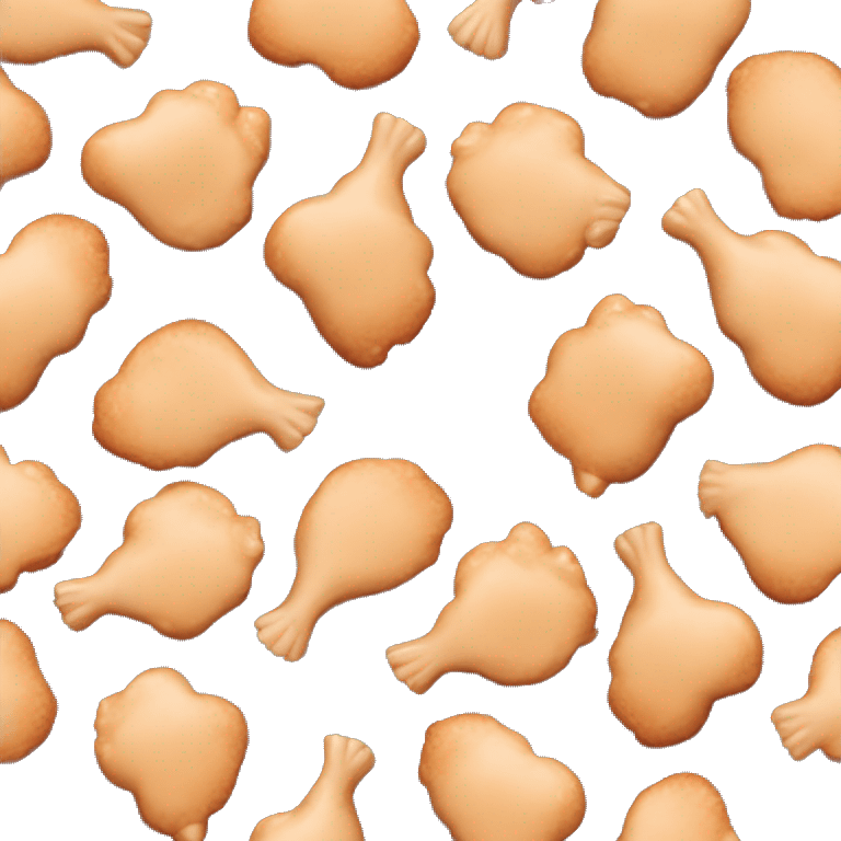 cooked chicken thighs emoji