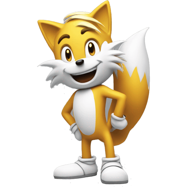 Tails sonic emoji