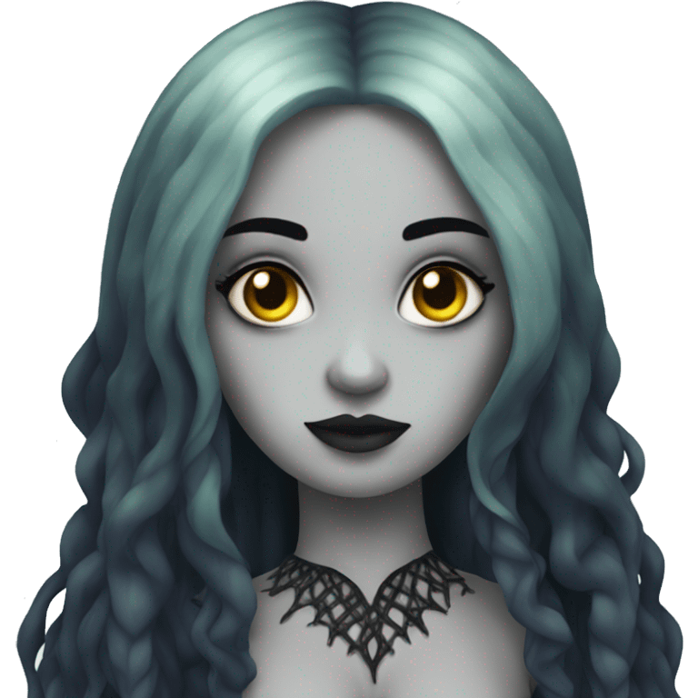 Gothic mermaid emoji