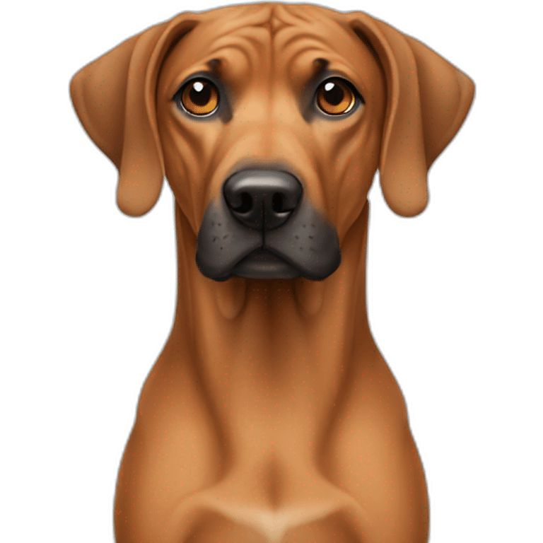 ridgeback dog emoji