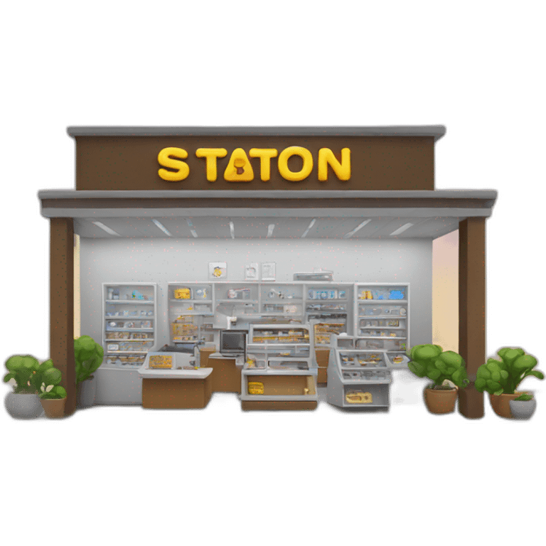 Tech Station store emoji