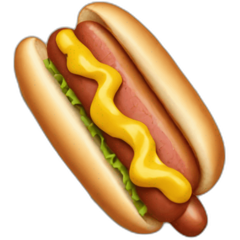 Hotdog emoji