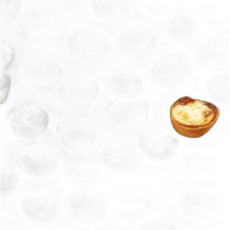 pastel de nata emoji