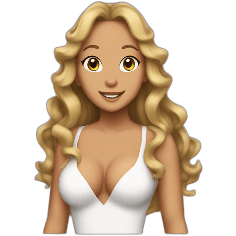 mariah carey as a pokemon character emoji