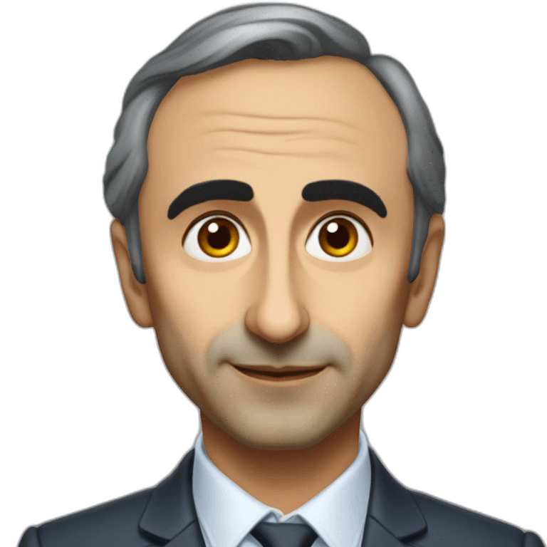 Eric zemmour calvitie emoji