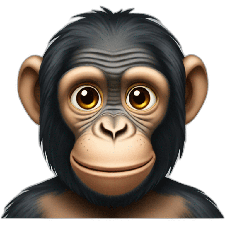 Chimpanzee emoji