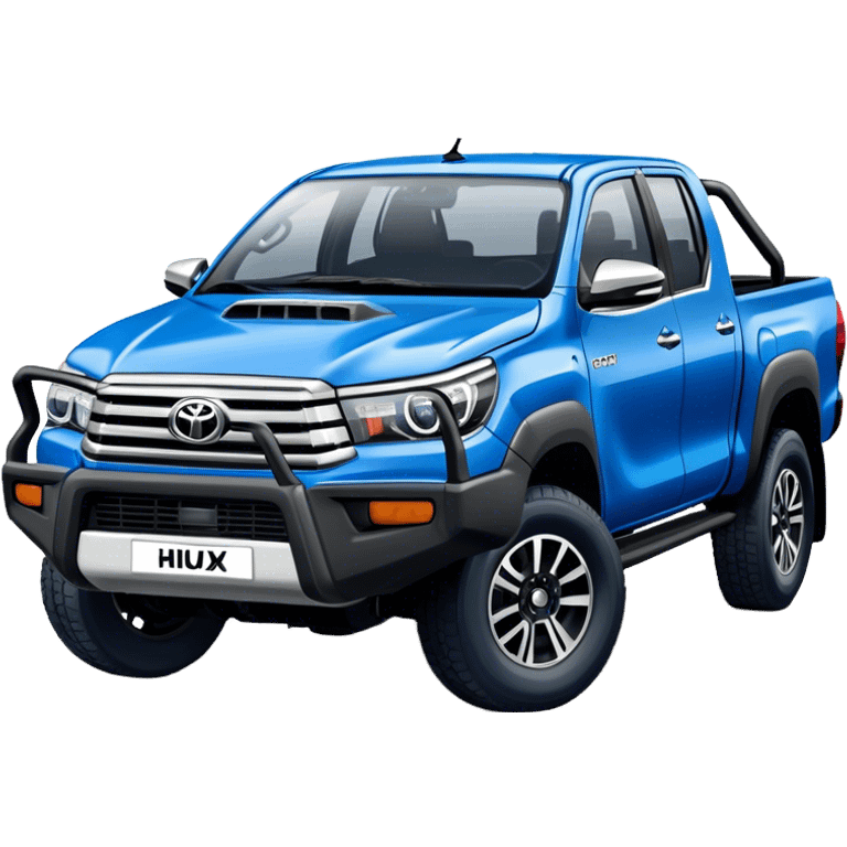 Toyota Hilux - Toyota (Model Year: 2021) (Iconic colour: Blue) emoji