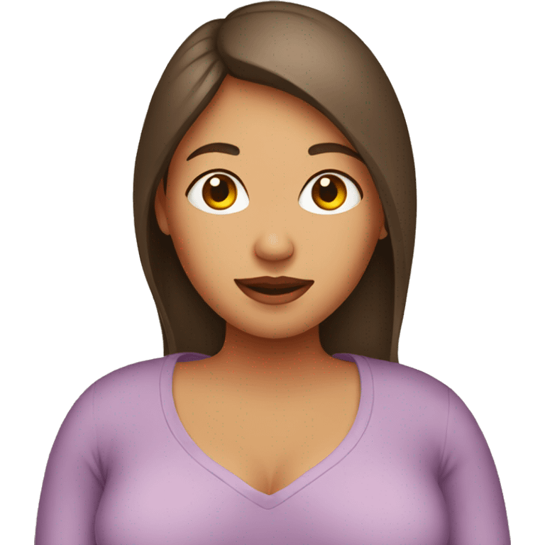 Pregnant woman emoji