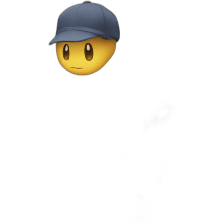 casquette de sacha pokemon emoji