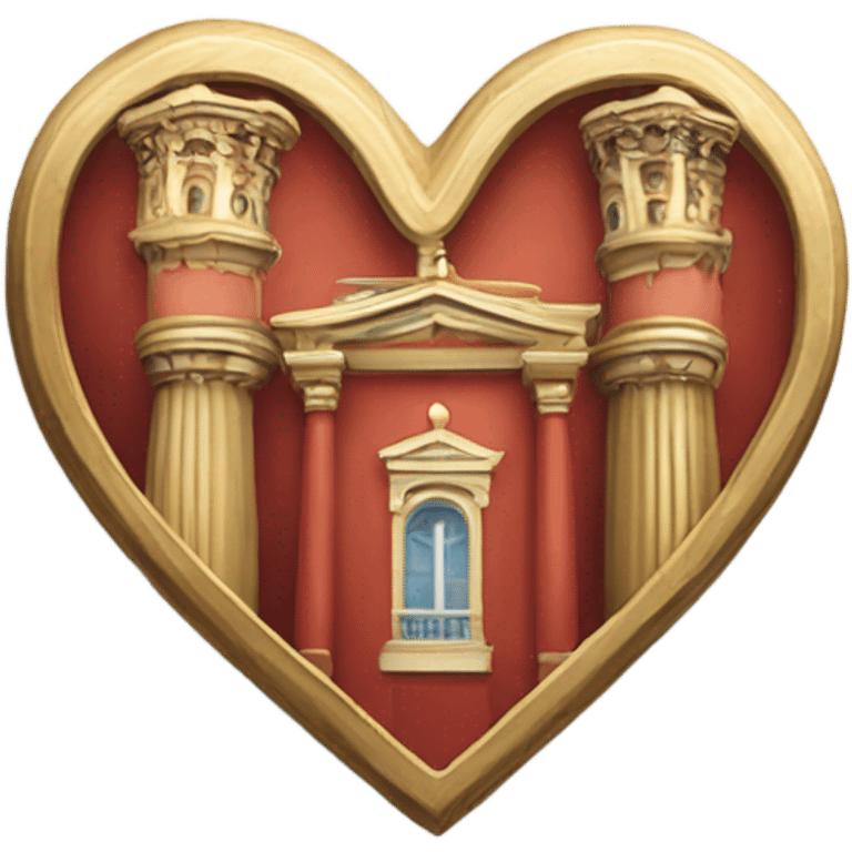 Saint-Petersburg heart  emoji