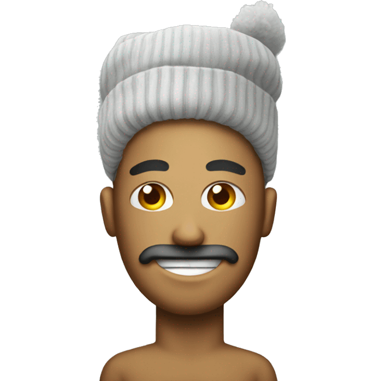 Man with sock head  emoji