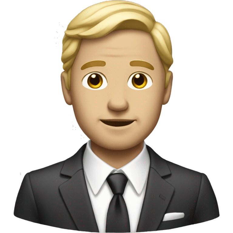 white men rich suit emoji