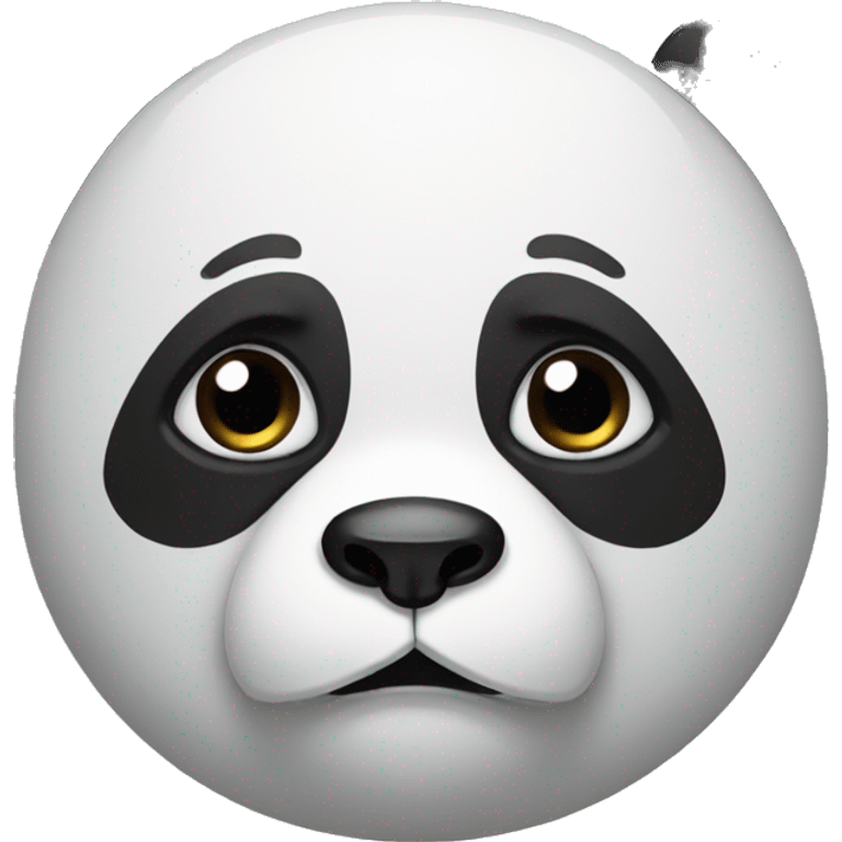 Sad panda  emoji