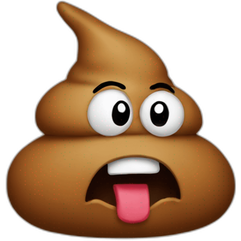 Poop man emoji