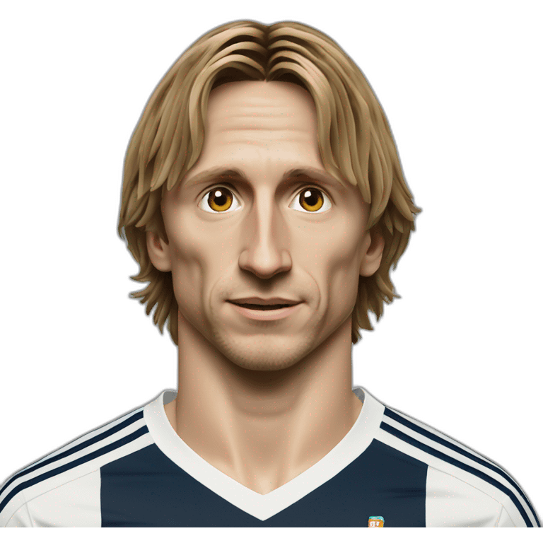 modric realistic football player emoji