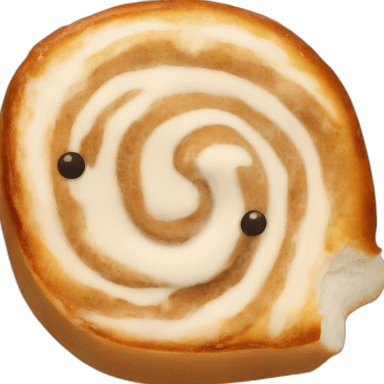 Cinnamon roll emoji