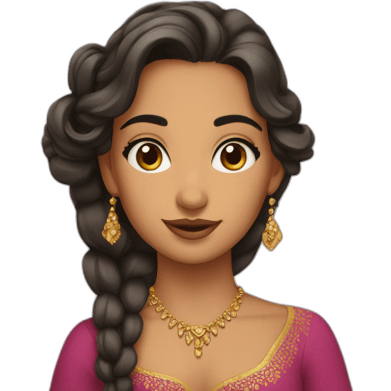 Belle fille marocaine emoji