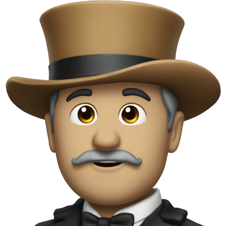 Tiburon con tophat  emoji