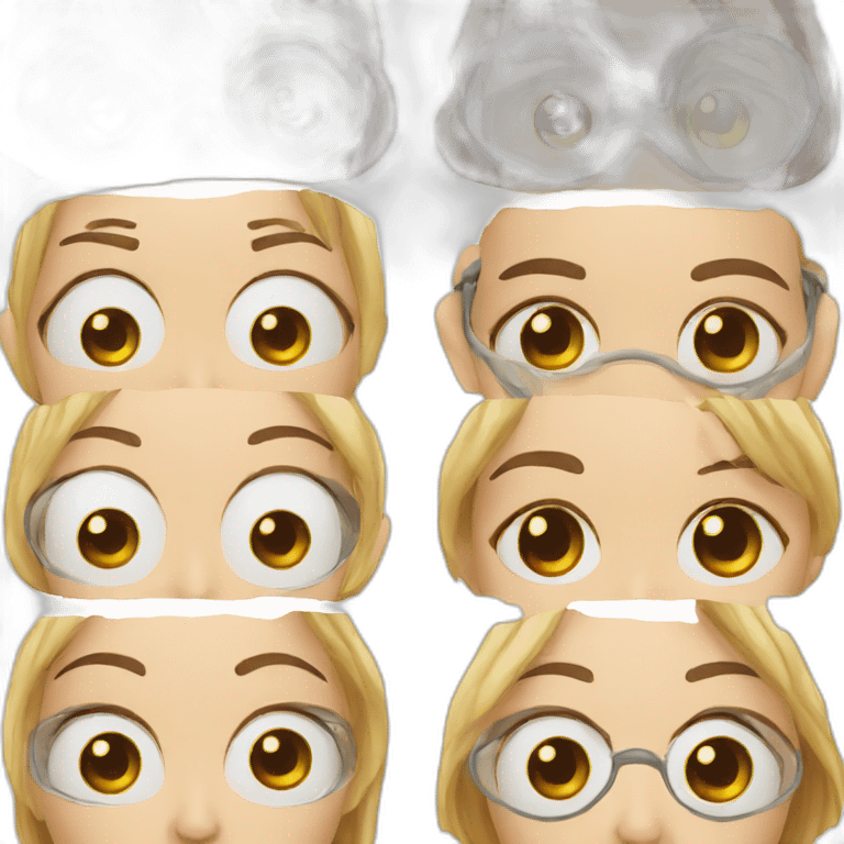 man and woman eye doc emoji