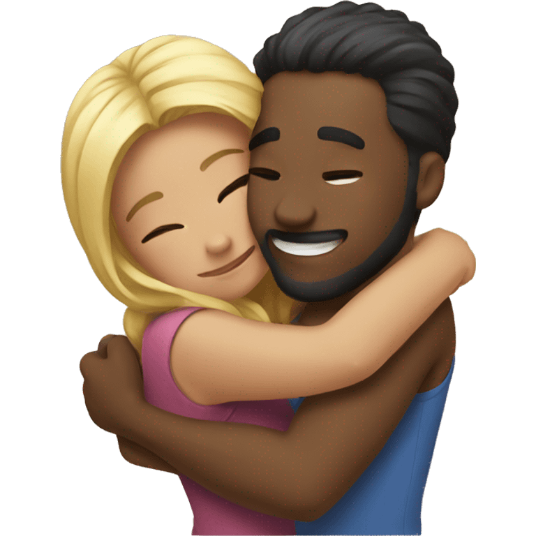 Hug love emoji