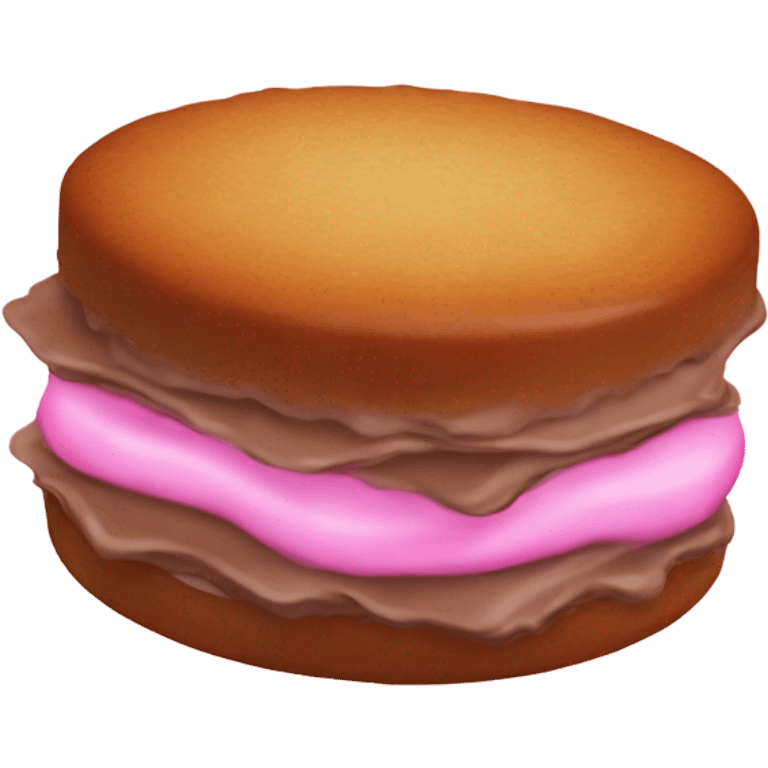 Alfajor rosa  emoji