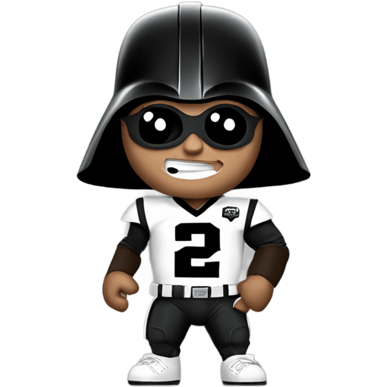 Darth Vader with a Johnny manziel Texas a&m jersey emoji