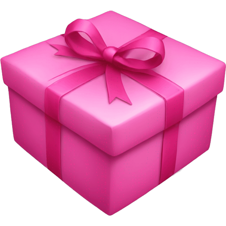 Pink present  emoji