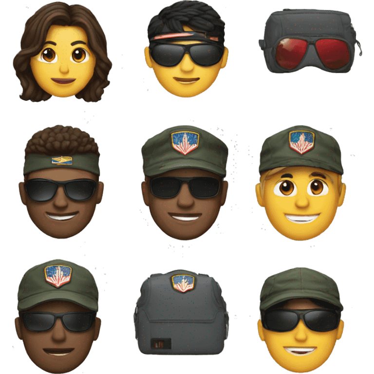 Top gun theme emoji