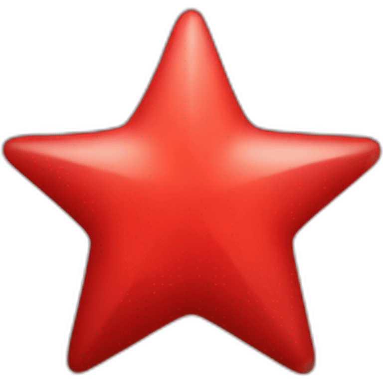 Red star emoji