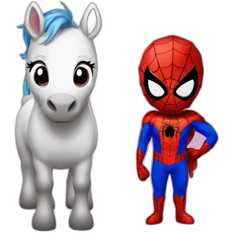 licorne-and-spiderman emoji