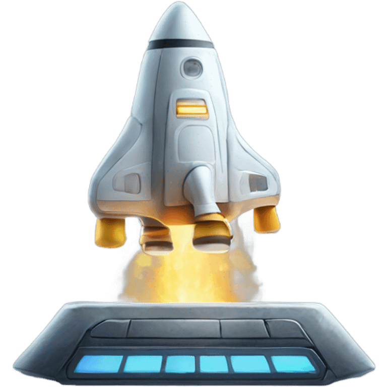 spaceship start button emoji