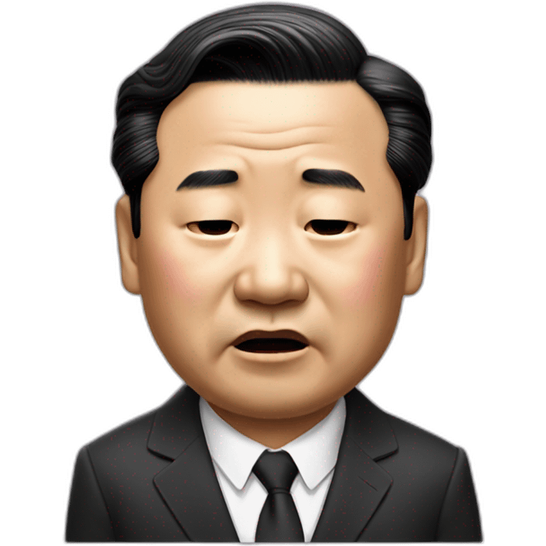 Crying Xi Jinping emoji