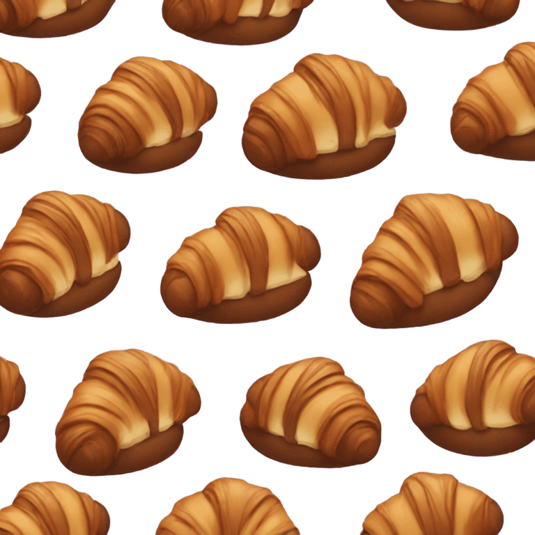 chocolate croissant emoji