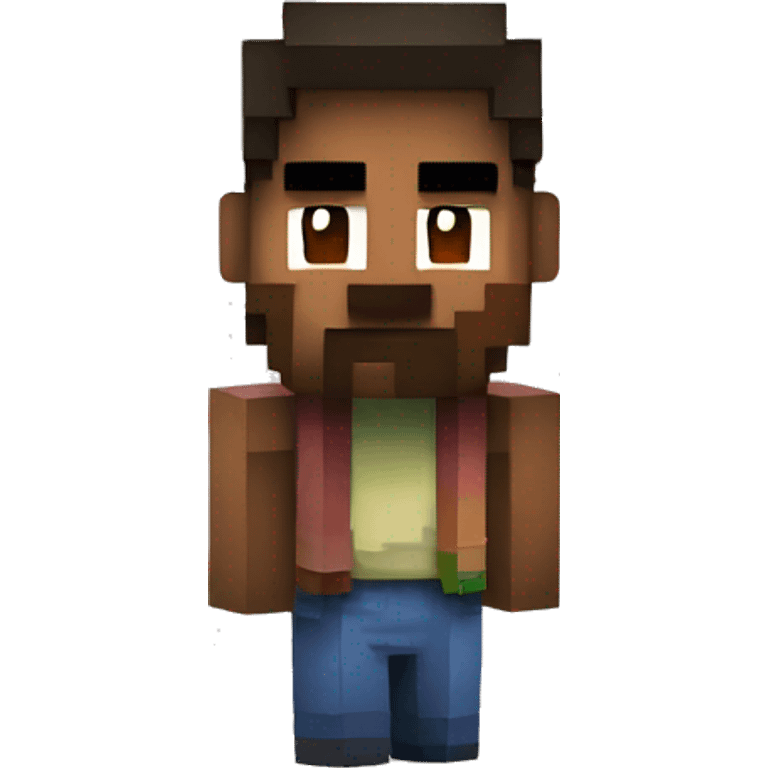 Personaje de minecraft emoji