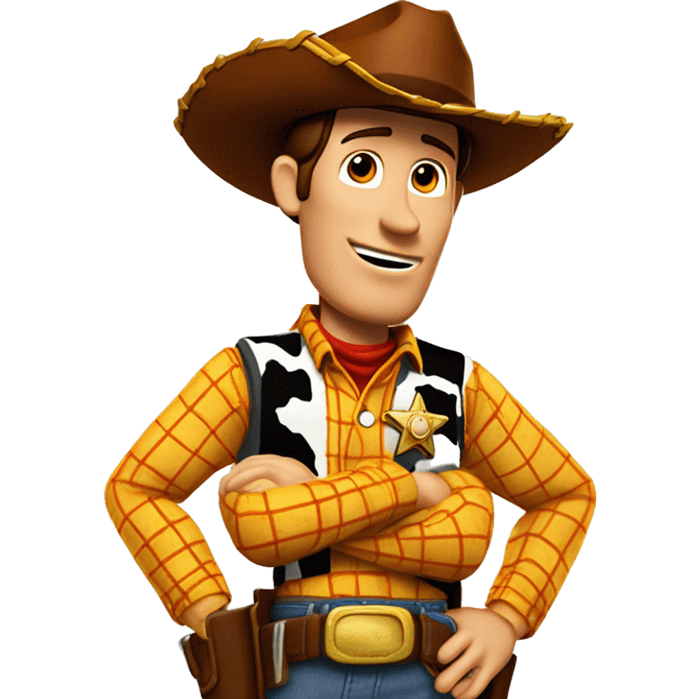 sheriff woody of construction emoji