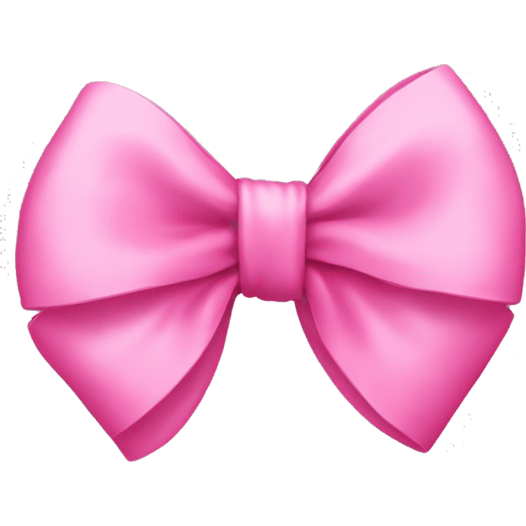 Pink bow emoji