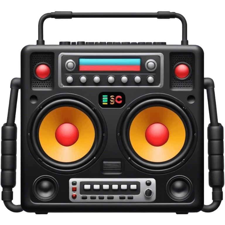 hand made jamaican sound system emoji