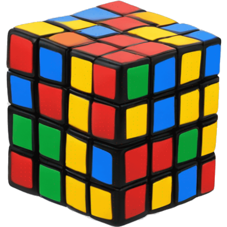 Rubiks cube  emoji