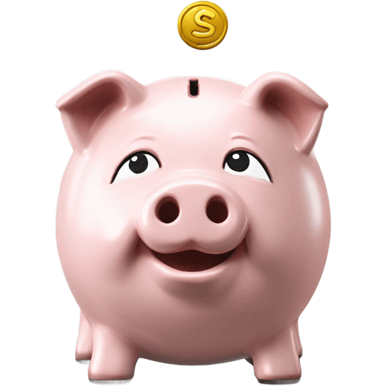 Pig for savings emoji