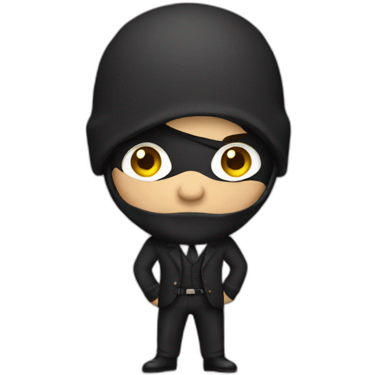 thief in suit emoji