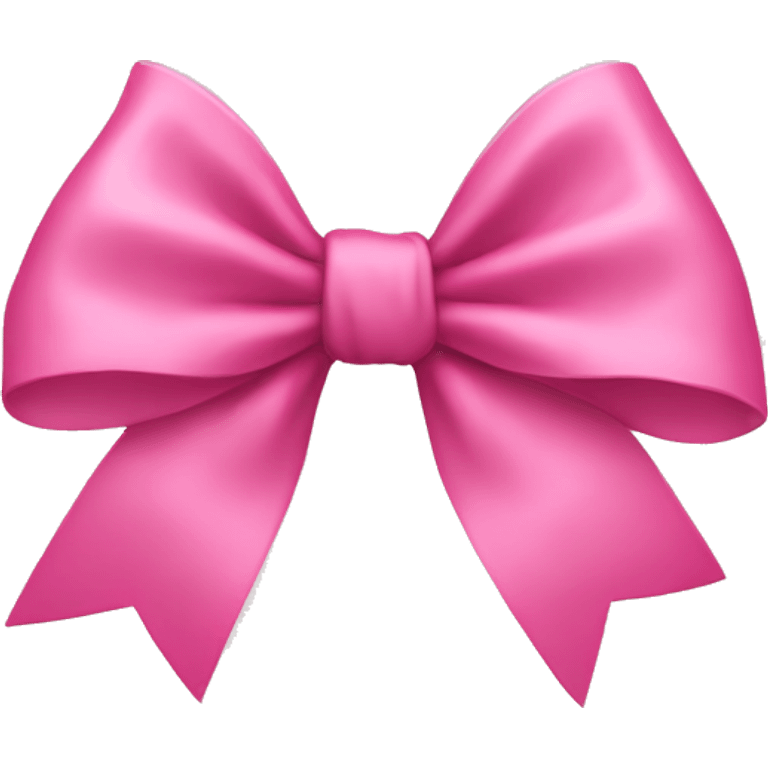 pink bow emoji