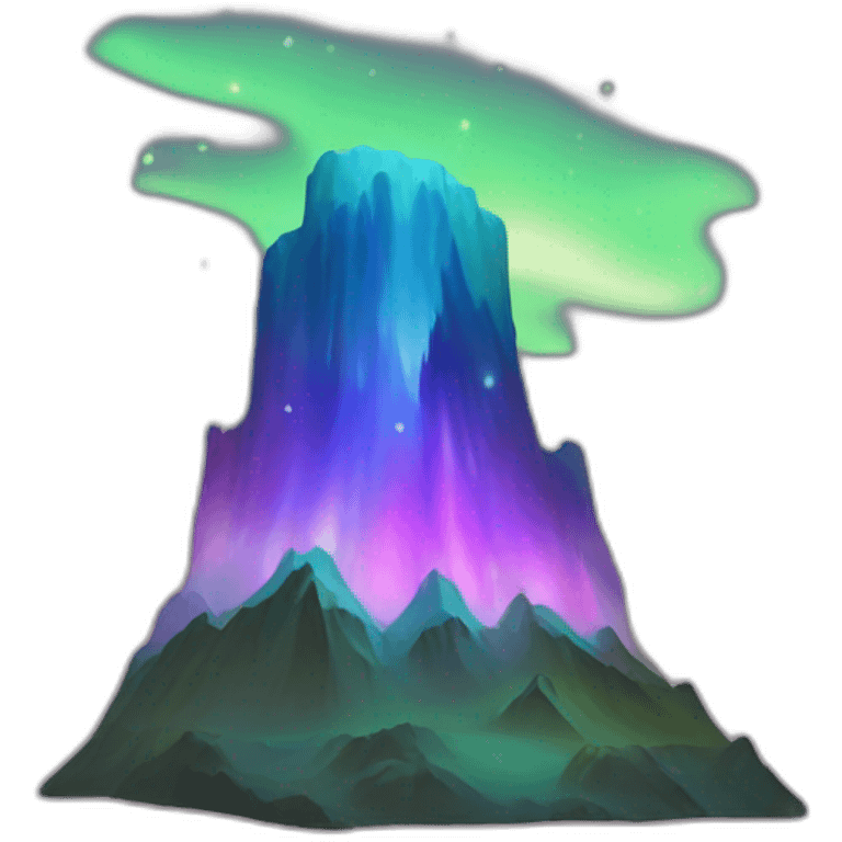 Aurora borealis emoji