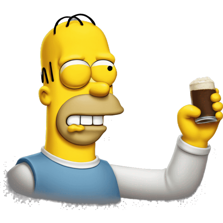 Homer Simpson Homer Simpson emoji