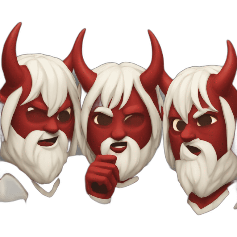 Devils trio emoji