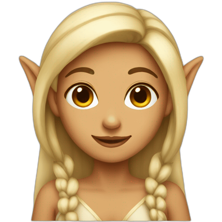 tan female elf emoji