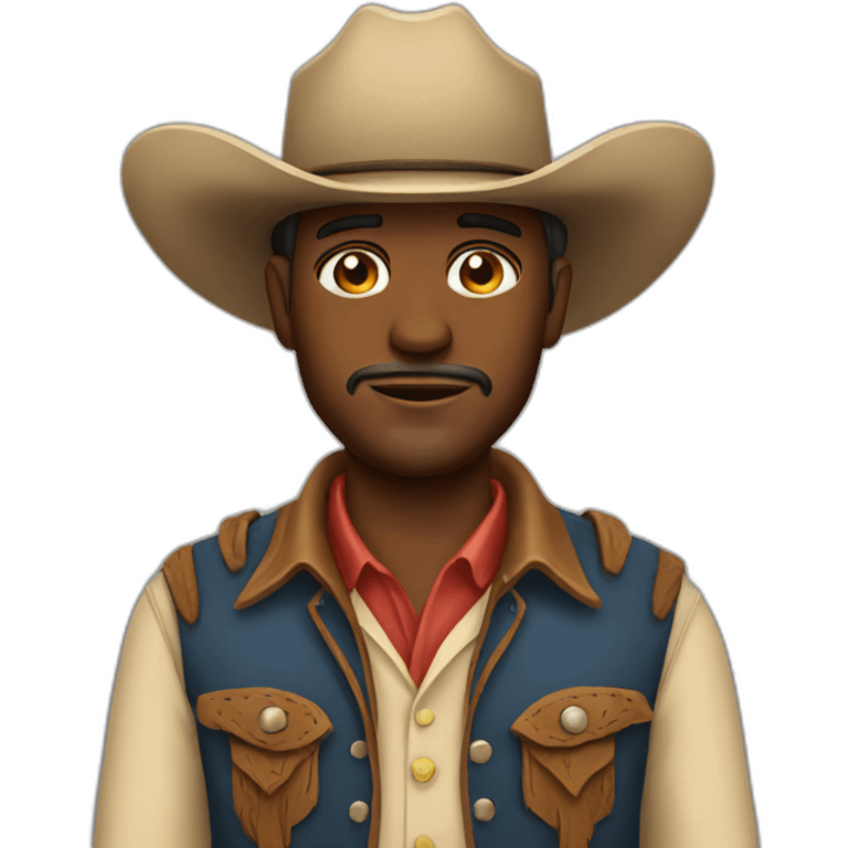 Real Texas cowboy emoji