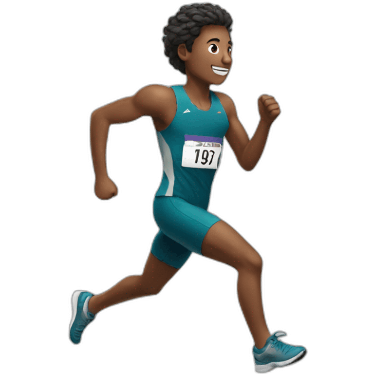 running emoji